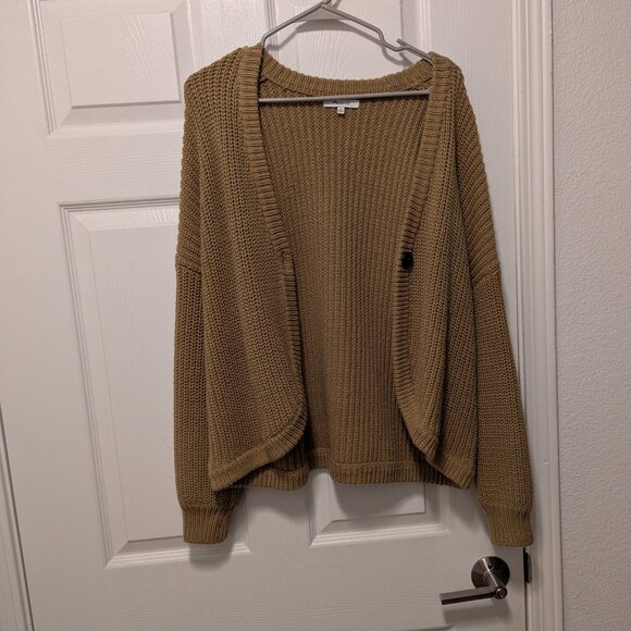 Madewell Tan Cardigan - Picture 2 of 6
